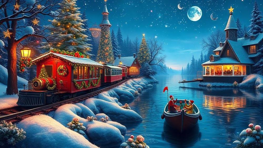 Christmas Island - Hidden Valley Holiday Park, Rathdrum, Co. Wicklow
