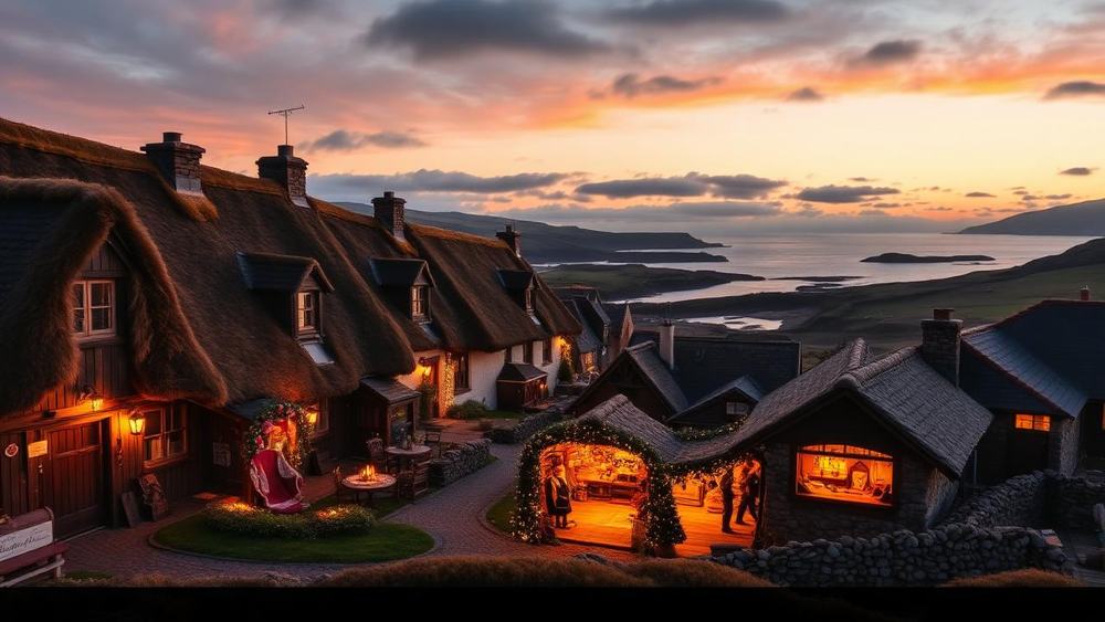 Doagh Famine Village - Lapland Donegal, Doagh Island, Co. Donegal