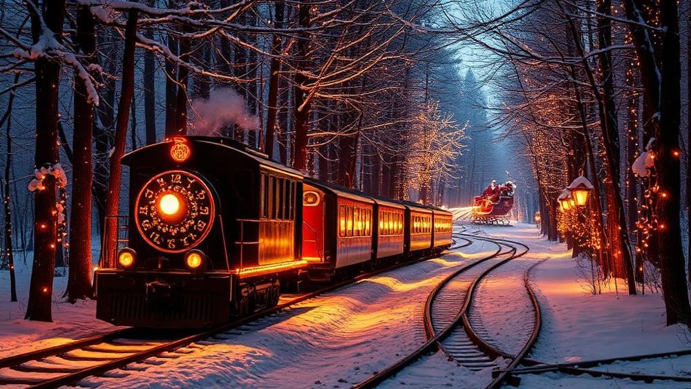 Rathwood Santa Train, Tullow, Co. Carlow