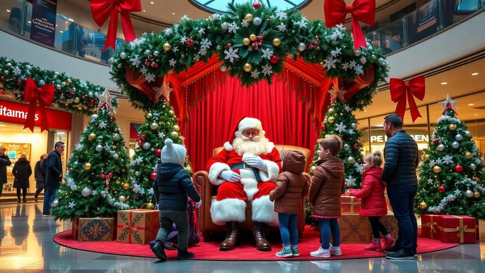 Victoria Square - Santa, Belfast, Co. Antrim