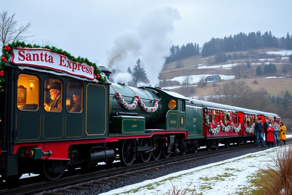 Waterford & Suir Valley Railway - Santa Express, Kilmeaden, Co. Waterford